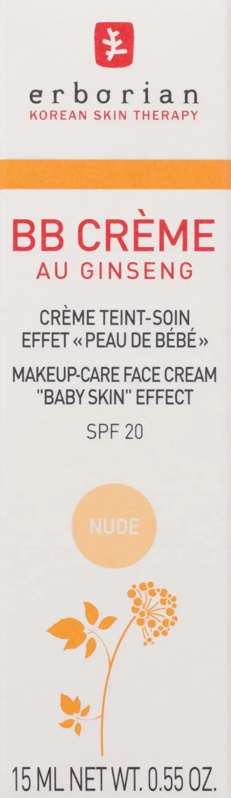 erborian BB creme nude sävyttävä voide 15 ml