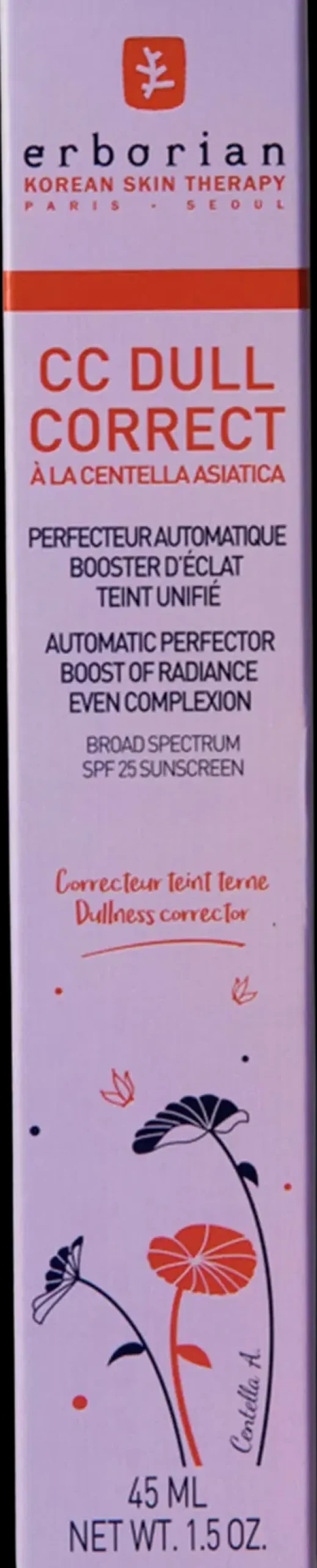Erborian CC Dull Correct kasvovoide 45 ml