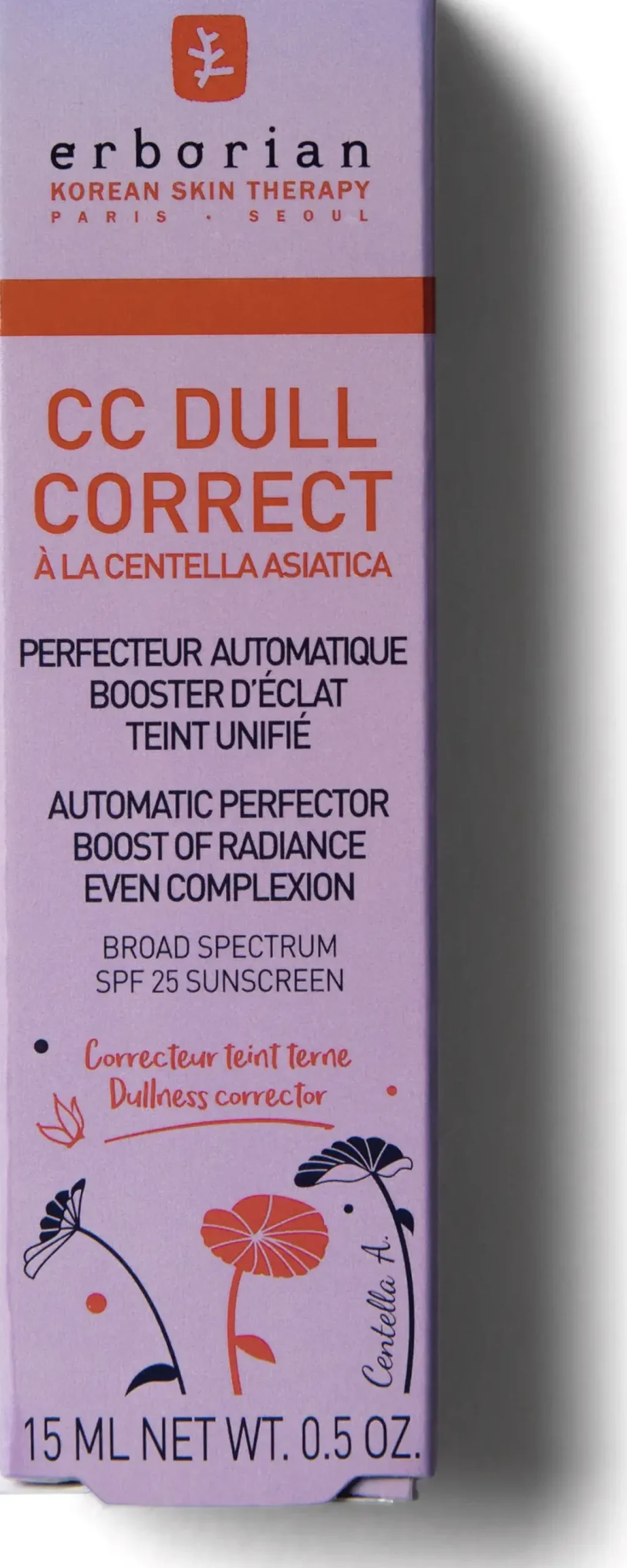 Erborian CC dull correct sävyttävä voide 15 ml