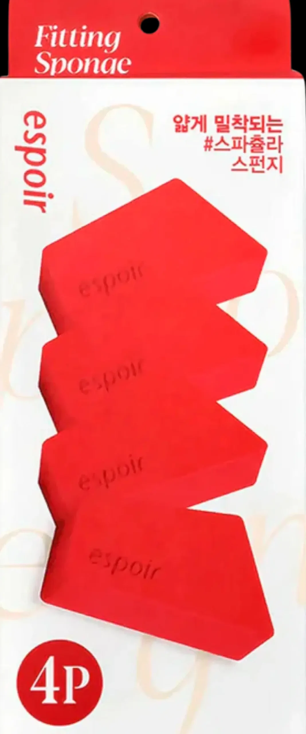 espoir Fitting Sponge Handy -meikkisienet 4 kpl