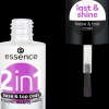 essence 2 in 1 base & top coat 8 ml