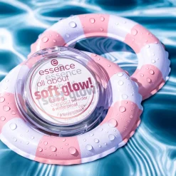 essence all about soft glow! fixing compact powder waterproof 8 g