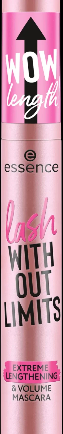 essence lash WITHOUT LIMITS EXTREME LENGTHENING & VOLUME MASCARA 01 Ultra Black 13 ml