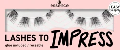 essence LASHES TO IMPRESS 08 pre-cut lashes 8 st