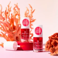 essence WHAT A TINT! lip & cheek tint 02 Coral Sunset 4.9 ml