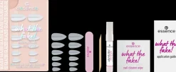 essence what the fake! PRESS-ON NAILS manicure set 01 GLAZED 28 st