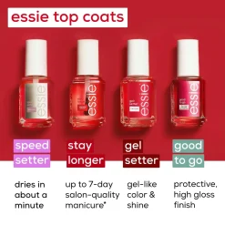 essie gel.setter -päällyslakka 13,5ml