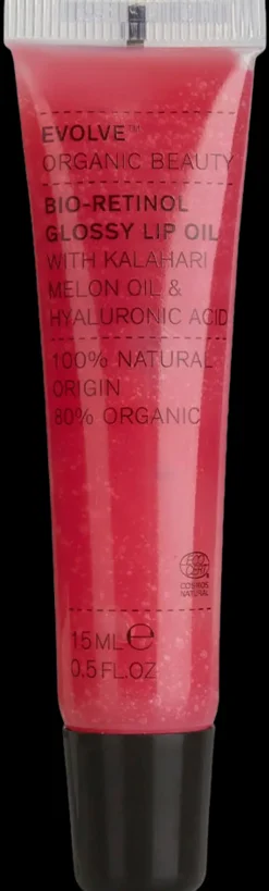 Evolve Organic Beauty Bio-Retinol Glossy Lip Oil 15ml