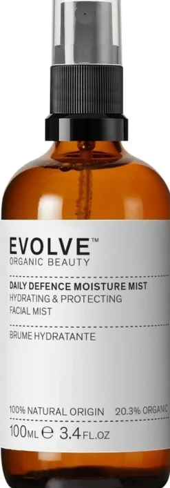 Evolve Organic Beauty Daily Defence Mist Kosteuttava kasvosuihke 100 ml