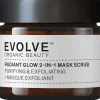 Evolve Organic Beauty Radiant Glow 2-in-1 Mask Scrub Kasvonaamio 60 ml