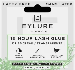 Eylure 18H Glue Brush Applicator Clear