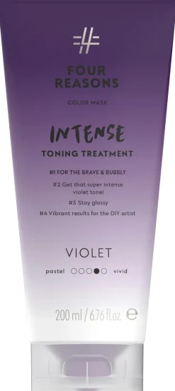 Four Reasons Color Mask Intense Toning Treatment Violet tehohoito 200 ml