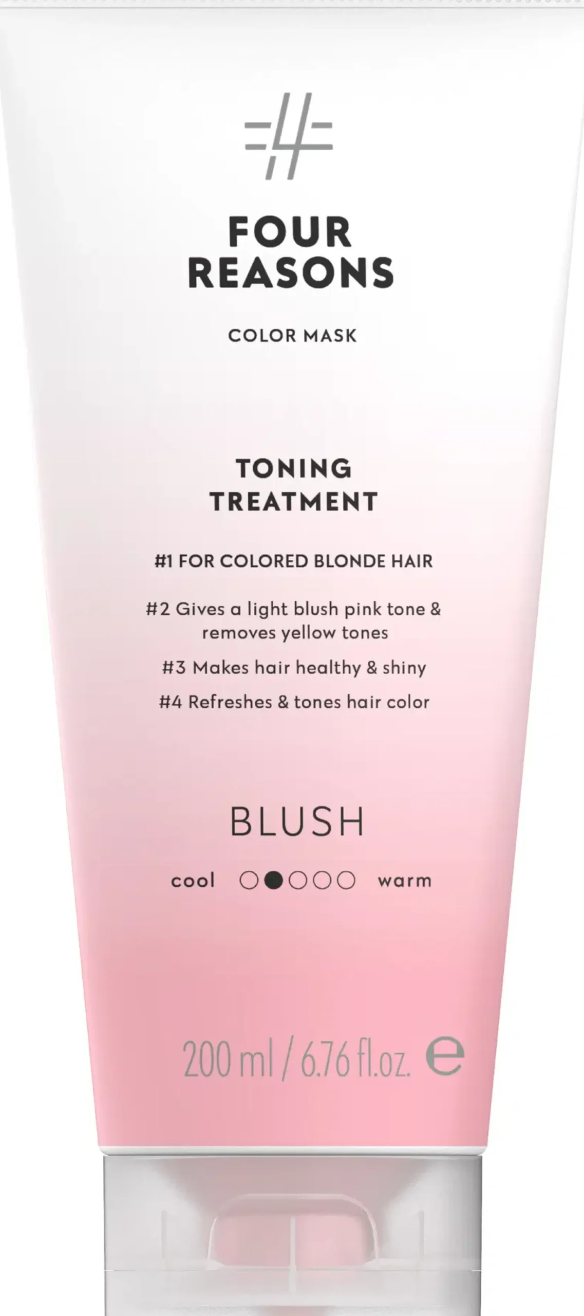 Four Reasons Color Mask Toning Treatment Blush sävyttävä tehohoito 200 ml