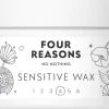 Four Reasons No nothing Sensitive Wax muotoiluvaha 100 ml