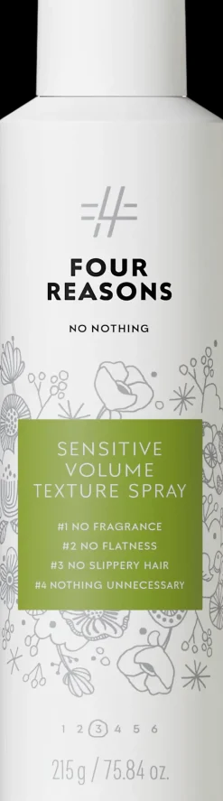 Four Reasons No Nothing Sensitive Volume Texture Spray tekstuurisuihke 250 ml