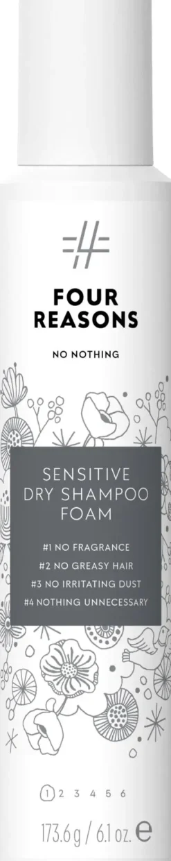 Four Reasons No Nothing Sensitive Dry Shampoo Foam kuivashampoo vaahto 200 ml