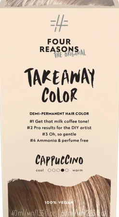 Four Reasons Original Takeaway Color 7.35 Cappuccino kestosävyte