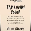 Four Reasons Original Takeaway Color 10.01 Ice Ice Blondy kestosävyte