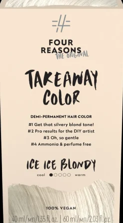 Four Reasons Original Takeaway Color 10.01 Ice Ice Blondy kestosävyte