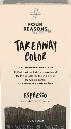 Four Reasons Original Takeaway Color 4.1 Espresso kestosävyte