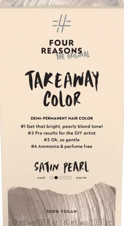 Four Reasons Original Takeaway Color 9.02 Satin Pearl kestosävyte
