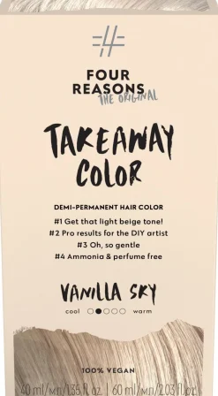 Four Reasons Original Takeaway Color 9.13 Vanilla Sky kestosävyte