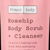 Frank Body Rosehip Body Scrub + Cleanser varatalokuorinta 100g
