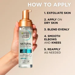 Garnier Ambre Solaire Natural Bronzer itseruskettava normaalille iholle 200 ml