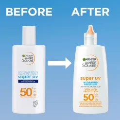 Garnier Ambre Solaire Super UV Hyaluronic aurinkosuojaemulsio SK50+ 40ml