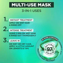 Garnier Fructis Hair Food Aloe Vera hiusnaamio normaaleille hiuksille 400 ml