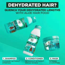 Garnier Fructis Hair Food Aloe Vera hiusnaamio normaaleille hiuksille 400 ml