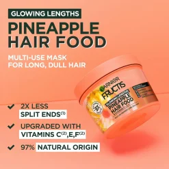 Garnier Fructis Hair Food Pineapple hiusnaamio pitkille hiuksille 400 ml