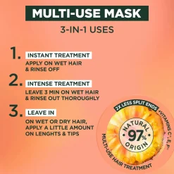 Garnier Fructis Hair Food Pineapple hiusnaamio pitkille hiuksille 400 ml