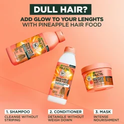 Garnier Fructis Hair Food Pineapple hoitoaine pitkille hiuksille 350 ml
