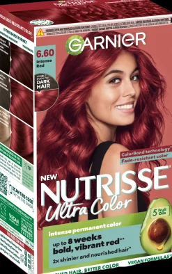 Garnier Nutrisse 6.60 Ultra Color Intensiivinen Punainen kestoväri 1kpl