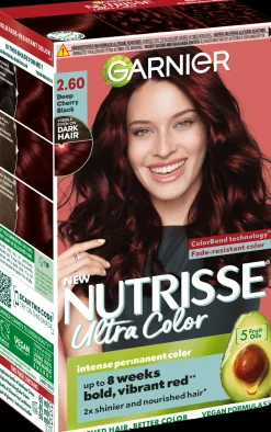 Garnier Nutrisse 2.60 Ultra Color Kirsikkainen Musta kestoväri 1kpl