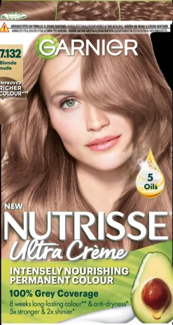 Garnier Nutrisse Ultra Creme 7.132 Blonde Nude Keskivaalea kestoväri 1kpl