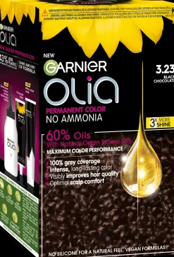 Garnier Olia 3.23 Black Chocolate kestoväri 174ml