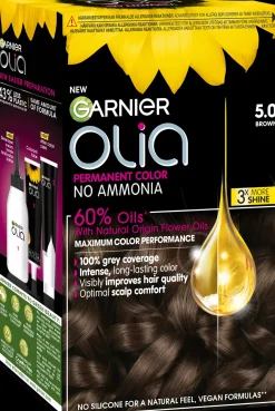 Garnier Olia 5.0 Brown kestoväri 174ml