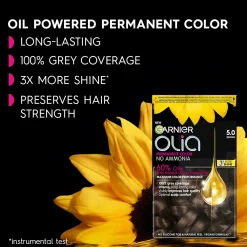 Garnier Olia 3.0 Soft Black kestoväri 174ml