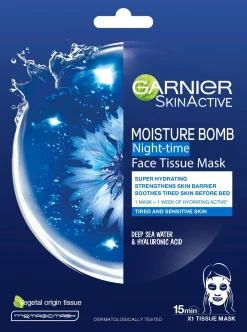 Garnier Skin Active Hydra Bomb Night-time kangasnaamio 32g