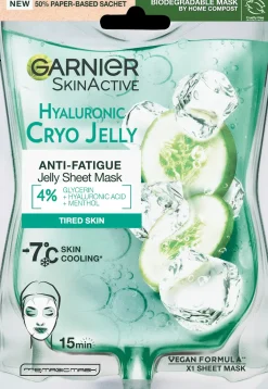 Garnier SkinActive Hyaluronic Cryo Jelly Sheet Mask kangasnaamio 27g