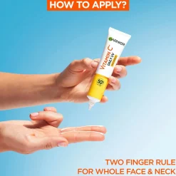 Garnier SkinActive Vitamin C* Invisible uv-voide SPF50 samealle iholle 40 ml