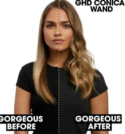 ghd Chronos Curve Conical Wand kiharrin