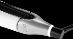 ghd Chronos Max - leveä muotoilurauta valkoinen