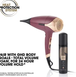 ghd helios hairdryer Plum hiustenkuivain