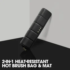 ghd 2-in-1 Heat-Resistant Hot Brush Bag & Mat säilytyslaukku