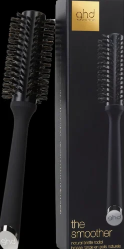ghd the smoother natural brush 35 mm, size 2 luonnonharjaksinen pyöröharja