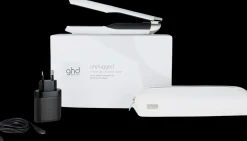 ghd unplugged cordless styler white langaton muotoilurauta