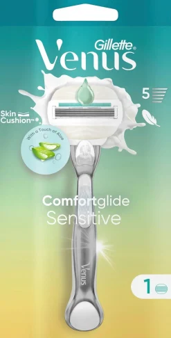Gillette Venus Comfortglide Sensitive with Aloe ihokarvanajohöylä